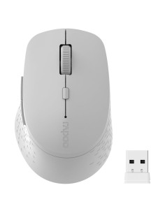 Ratón Inalámbrico Silencioso Rapoo M300G, Bluetooth 2.4GHz, 2400 DPI