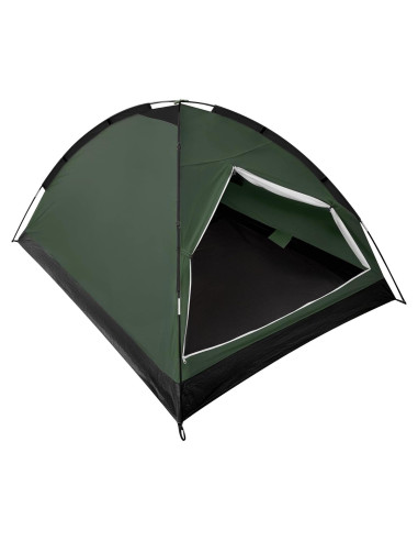 Carpa Domo XL para 2 Personas Impermeable Ligera Verde Militar