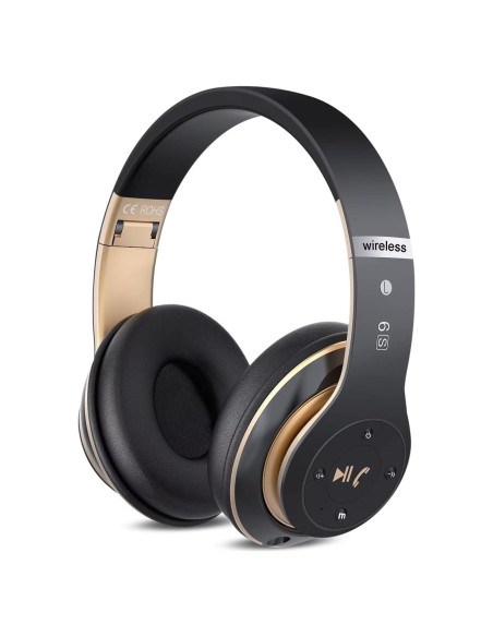 Auriculares Inalámbricos PRTUKYT 6S Bluetooth 5.0 Hi-Fi Negro