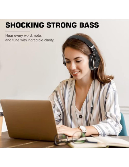 Auriculares Inalámbricos PRTUKYT 6S Bluetooth 5.0 Hi-Fi Negro