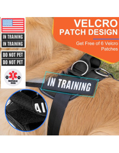 Arnés para Perros Tsikavo XS, Sin Tirones, Reflectante, Ajustable 2