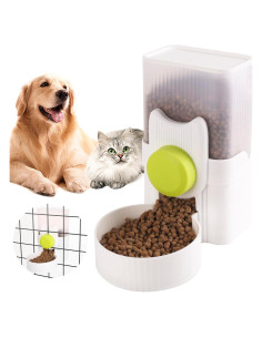 Comedero Automático FamiEver 1L para Perros y Gatos Verde