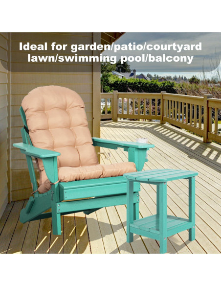 Mesa Lateral Exterior 2 Niveles LOENIY HDPE Aruba