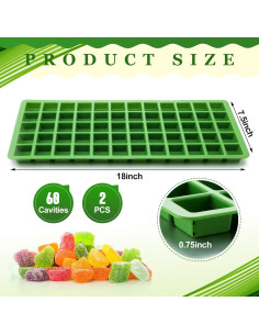 Moldes de Silicona Tiangrid para Deshidratador Harvest Right 2 Pcs 2