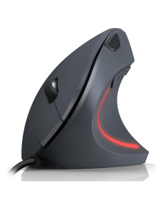 Ratón Ergonómico TechRise Vertical 6400 DPI Silencioso USB