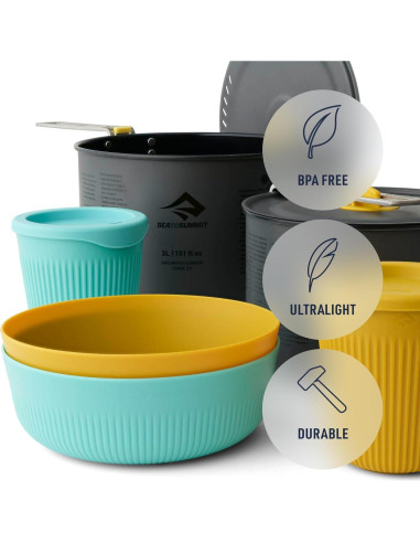 Conjunto de Cocina Ultraligero Sea to Summit 2 Personas