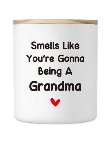 Vela de Anuncio de Embarazo para Abuela - Aroma Lavanda 283g