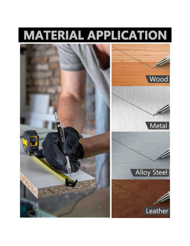 Conjunto de Lápices Mecánicos Nicpro 2mm con 24 Recargas