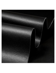 Parche de Reparación de Cuero Amiya 17.78x154.94 cm Negro