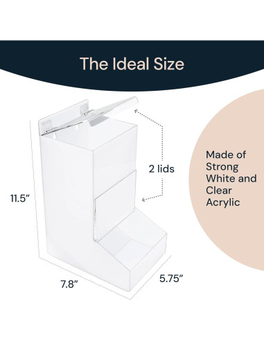 Dispensador Acrílico SimplyImagine para Cápsulas y Accesorios