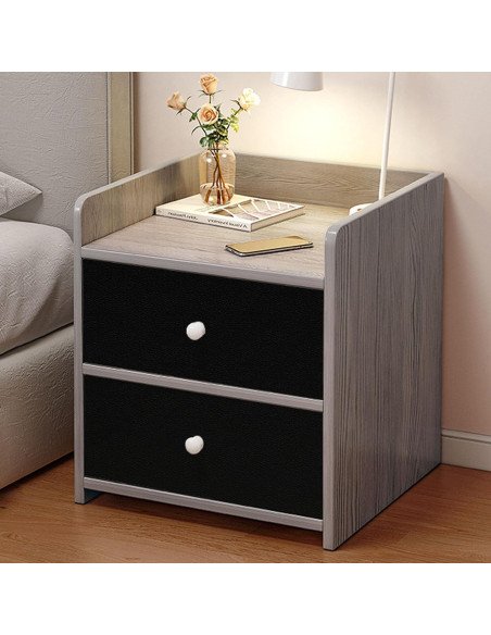 Parche de Reparación de Cuero Amiya 17.78x154.94 cm Negro