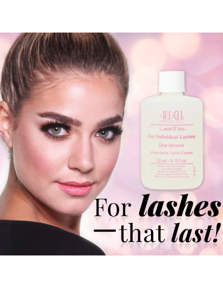 Adhesivo para Pestañas Ardell LashTite Claro 22 ml Impermeable
