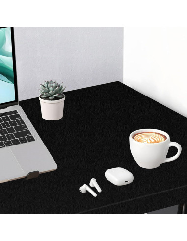 Parche de Reparación de Cuero Amiya 17.78x154.94 cm Negro