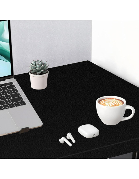 Parche de Reparación de Cuero Amiya 17.78x154.94 cm Negro