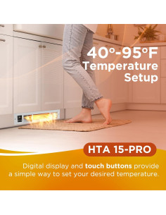 Calentador eléctrico Coliah Jeeasden HTA15-PRO 1500W bajo zócalo 2