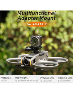 Soporte de Montaje para Cámara Honlyn Avata 2 y GoPro 2
