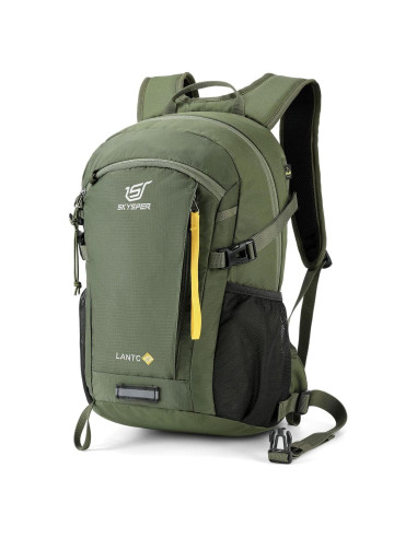 Mochila de Senderismo 20L SKYSPER Unisex Verde Militar