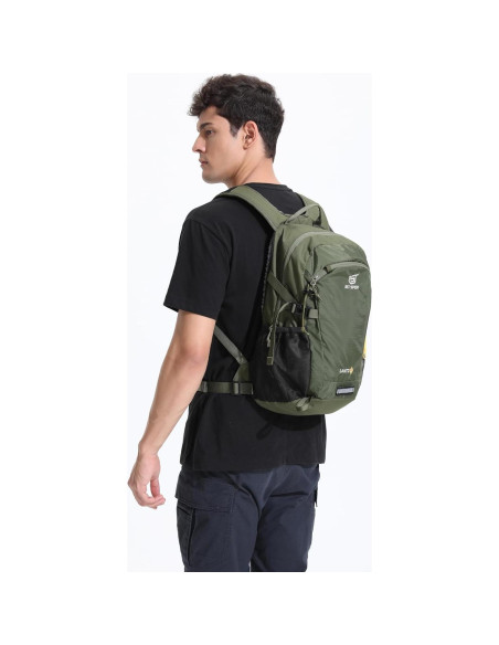 Mochila de Senderismo 20L SKYSPER Unisex Verde Militar
