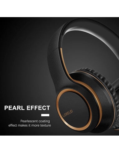 Auriculares con cable Lorelei X8 sobre la oreja con micrófono