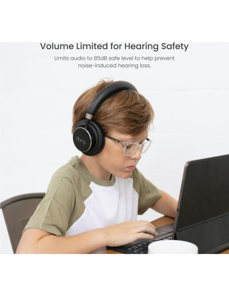 Auriculares Bluetooth Puro Sound Labs BT2200 Plus Niños Negro