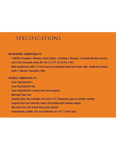 Micrófono BoomPro V-MODA Desmontable 3.5mm para Auriculares