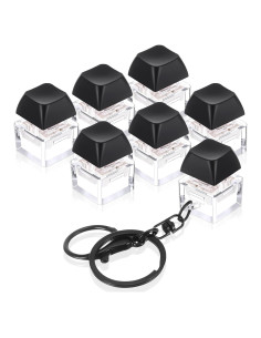 Juguetes Antiestrés para Teclado Shappy - 6 Pcs Negro