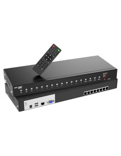 Conmutador KVM 8 Puertos MT-VIKI Cat6 Montaje en Rack
