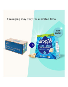 Pods de Detergente para Lavandería Dropps Brisa Fresca 32 Unidades 2