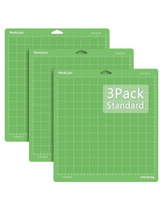 Matriz de Corte WORKLION 30.5x30.5cm Adhesiva Estándar 3 Piezas