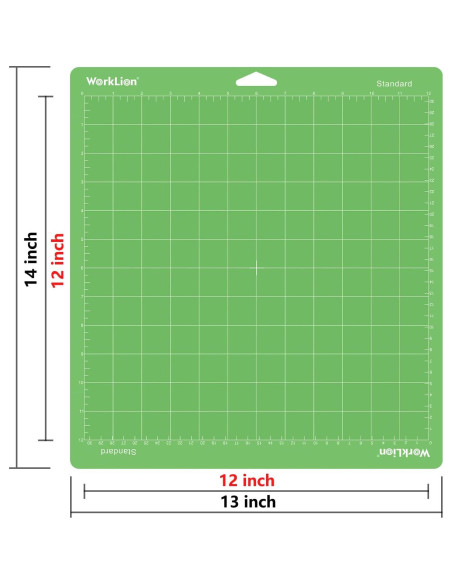 Matriz de Corte WORKLION 30.5x30.5cm Adhesiva Estándar 3 Piezas