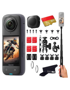 Cámara de Acción 360 Insta360 X4 8K IPX8 con Accesorios