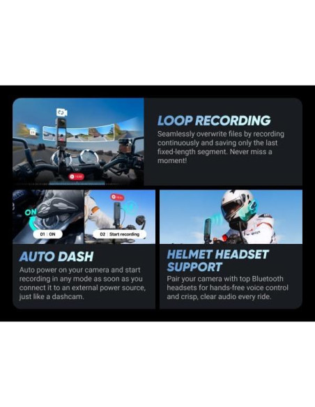 Cámara de Acción 360 Insta360 X4 8K IPX8 con Accesorios Cámara de Acción 360 Insta360 X4 8K IPX8 con Accesorios