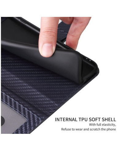 Funda Flip Xiaomi Redmi Note 9 Pro / Note 9S Azul con Tarjetero