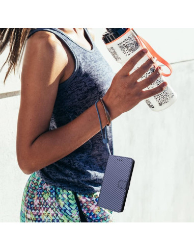 Funda Flip Xiaomi Redmi Note 9 Pro / Note 9S Azul con Tarjetero