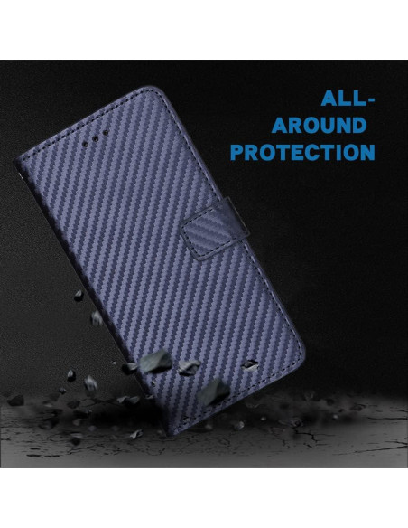 Funda Flip Xiaomi Redmi Note 9 Pro / Note 9S Azul con Tarjetero