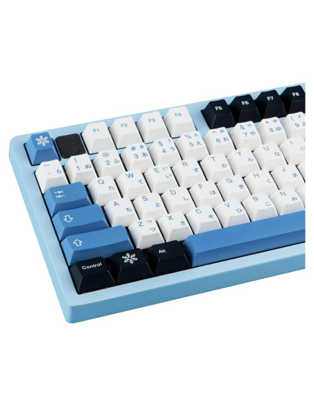 Juego de Teclas PBT 129 Teclas Azul Blanco GEKUCAP