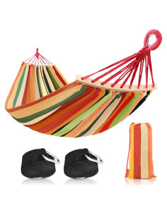 Hamaca Portátil Bestrip Doble 250x150cm 300kg con Bolsa