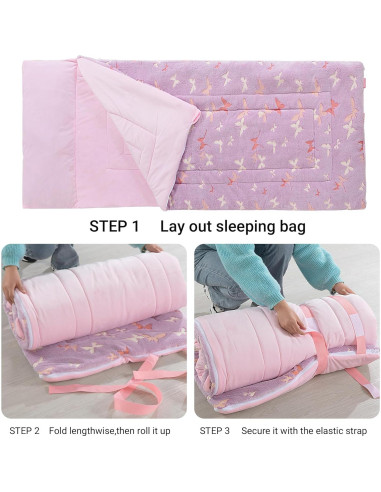 Saco de Dormir HOMBYS Brilla en la Oscuridad 213x76 cm