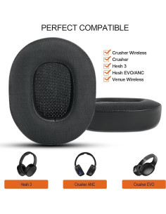 Almohadillas de Reemplazo Gvoears para Skullcandy Crusher y Hesh 2