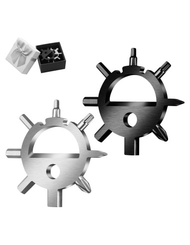 Multitool Copo de Nieve POXIMO 10 en 1 - Kit de Herramientas