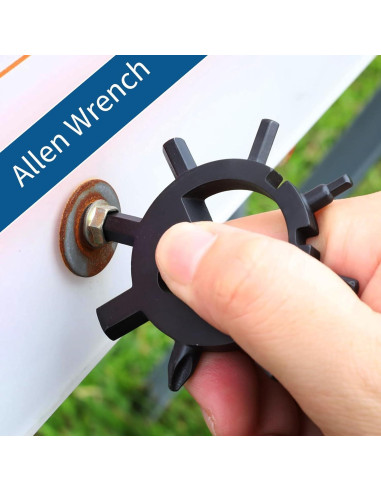 Multitool Copo de Nieve POXIMO 10 en 1 - Kit de Herramientas