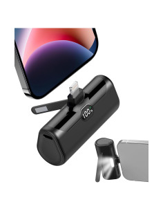 Cargador Portátil 5000mAh SHENZHEN con Soporte y Pantalla LCD