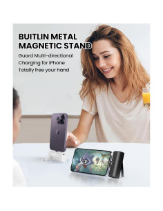 Cargador Portátil 5000mAh SHENZHEN con Soporte y Pantalla LCD 2