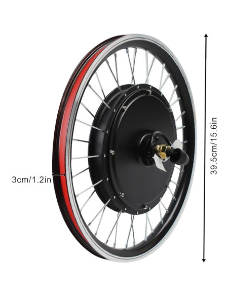 Kit de Conversión Bicicleta Eléctrica 1000W SimpMyloobe 20"