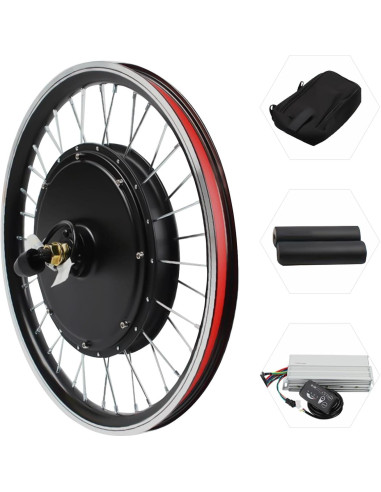 Kit de Conversión Bicicleta Eléctrica 1000W SimpMyloobe 20"