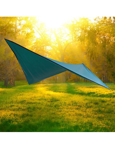 Lona de Camping Impermeable BlueDorado 360x290cm Multiusos