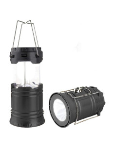 Linterna de Camping LED Censinda 5800 Solar y Recargable