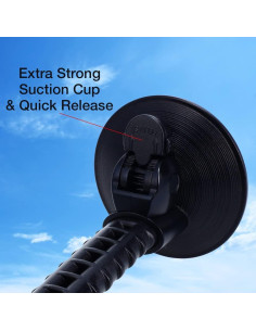 Soporte para Tableta de Parabrisas Cummins CMNWSTBLT - Negro 2