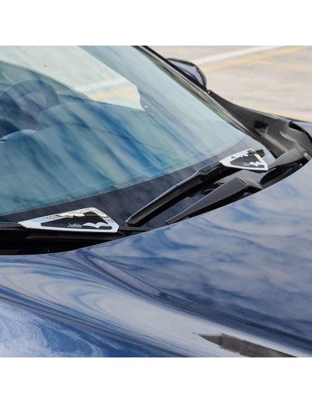Alerones de Limpiaparabrisas AuMoHall para Coche - Negro