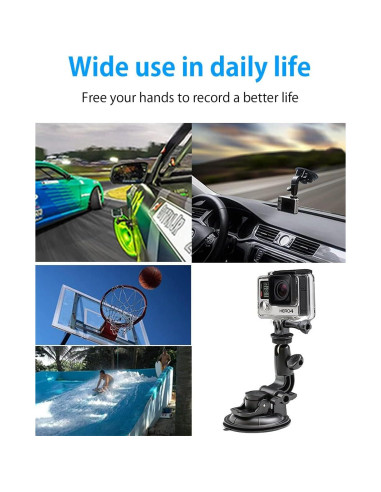 Soporte de Tablet para Coche YOOZ con Ventosa 360 Negro